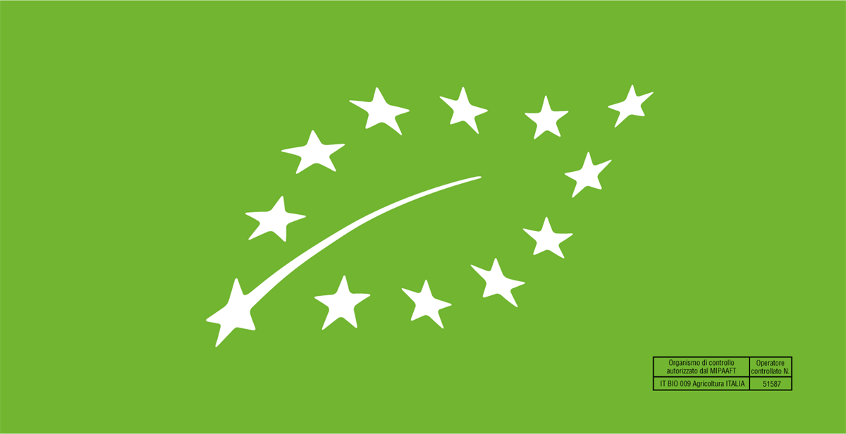 Logo dell'agricoltura biologica dell'Unione Europea