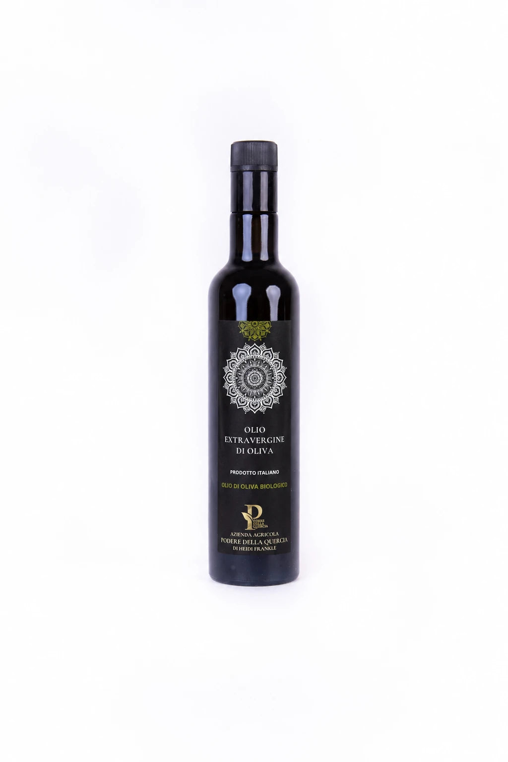 Bottiglia da 0,5 l di olio extravergine di oliva biologico